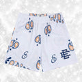 EE WHITE PAISLEY SHORTS