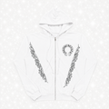 WHITE HORSESHOE ZIP-UP
