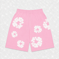 PINK DEMIM SHORTS