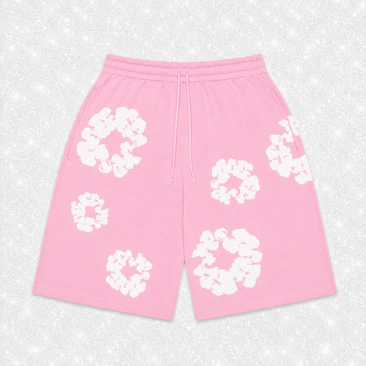 PINK DEMIM SHORTS