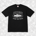 BLACK SUP CORT TEE