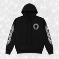 BLACK HORSHESHOE HOODIE