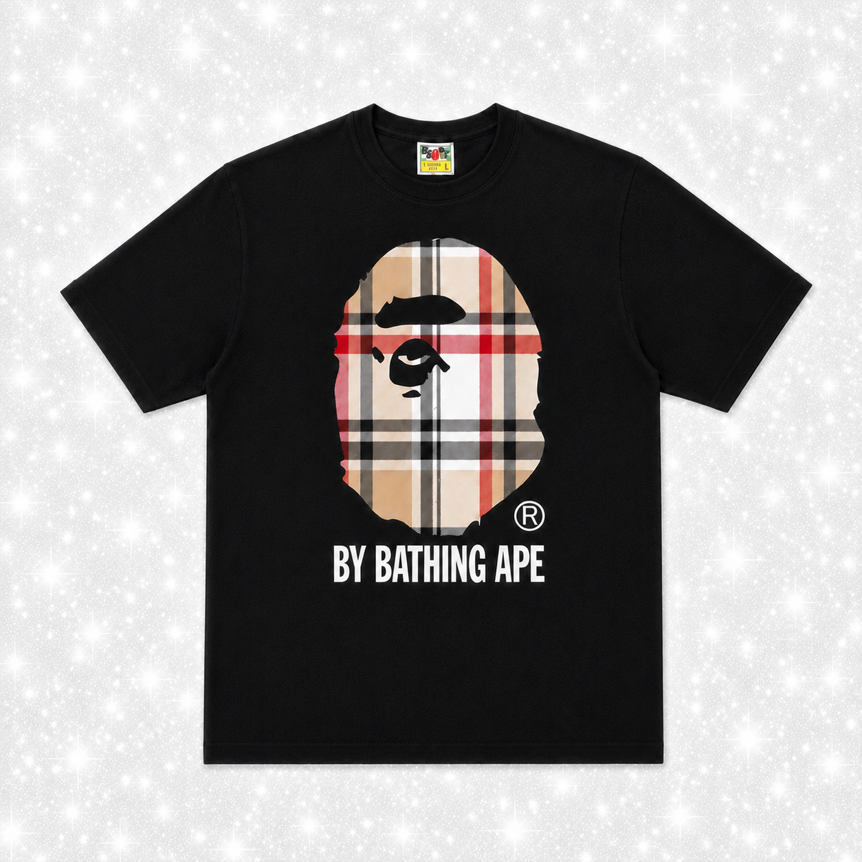BLACK BURB TEE