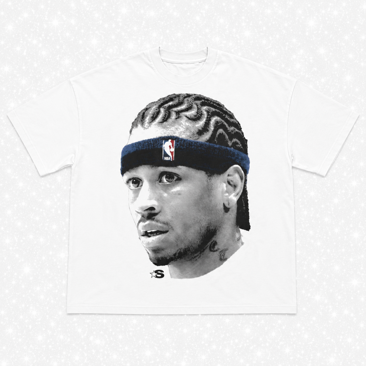 WHITE ALLEN IVERSON TEE