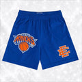 EE BLUE KNICKS SHORTS