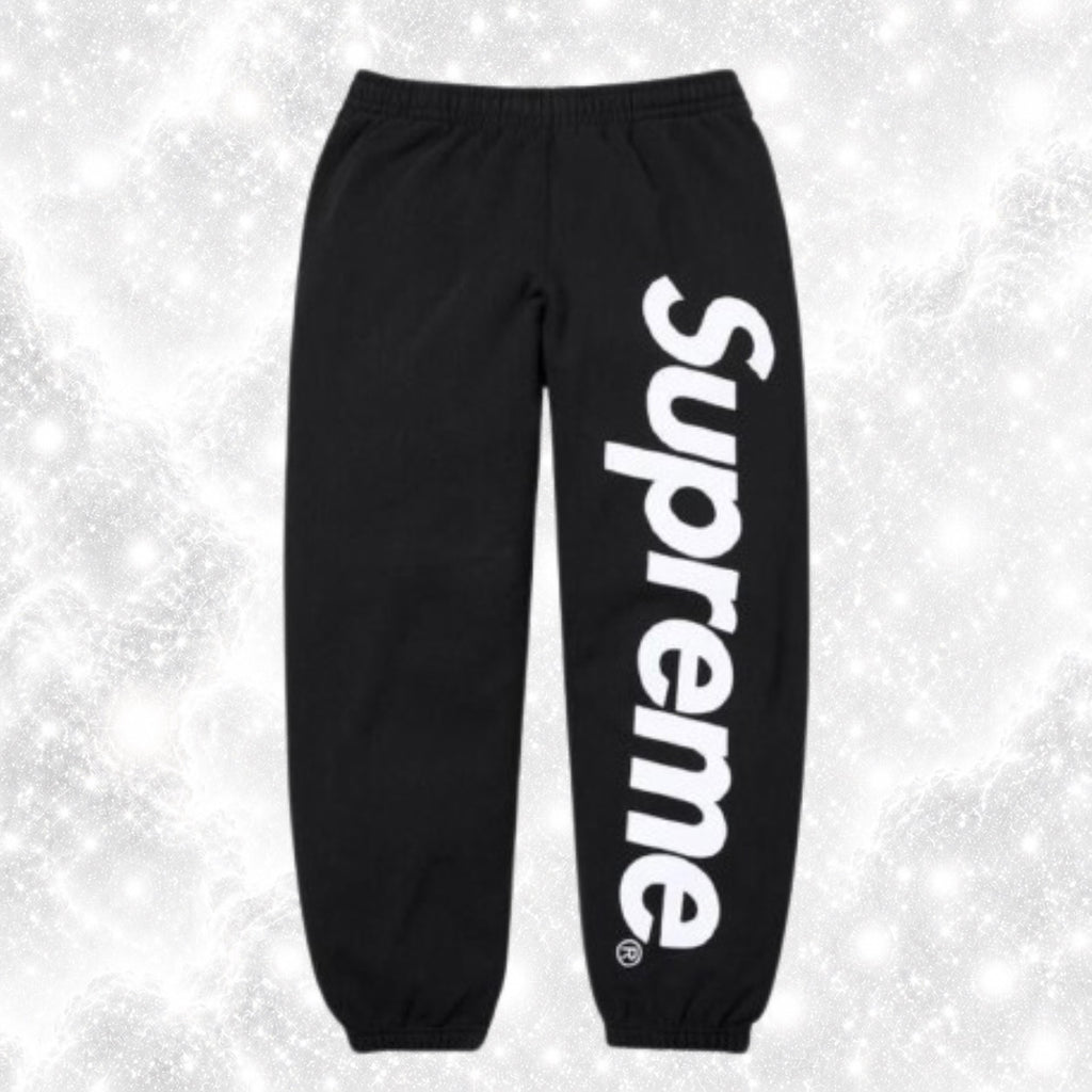 SUP BLACK SWEATPANTS