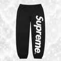 SUP BLACK SWEATPANTS