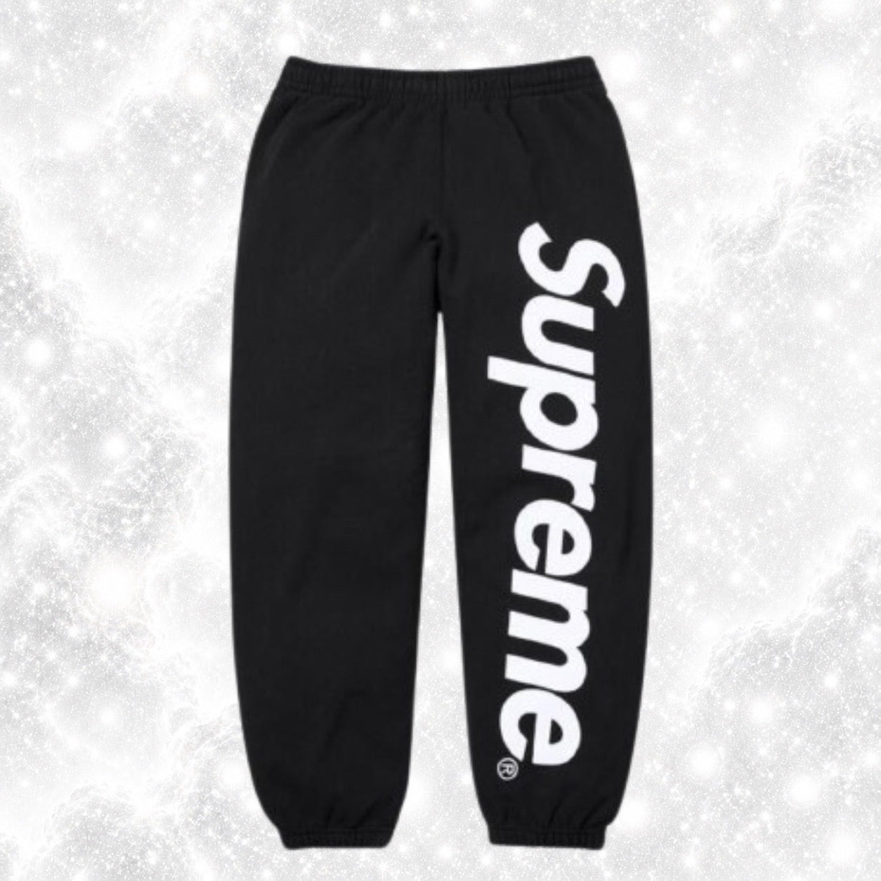 SUP BLACK SWEATPANTS