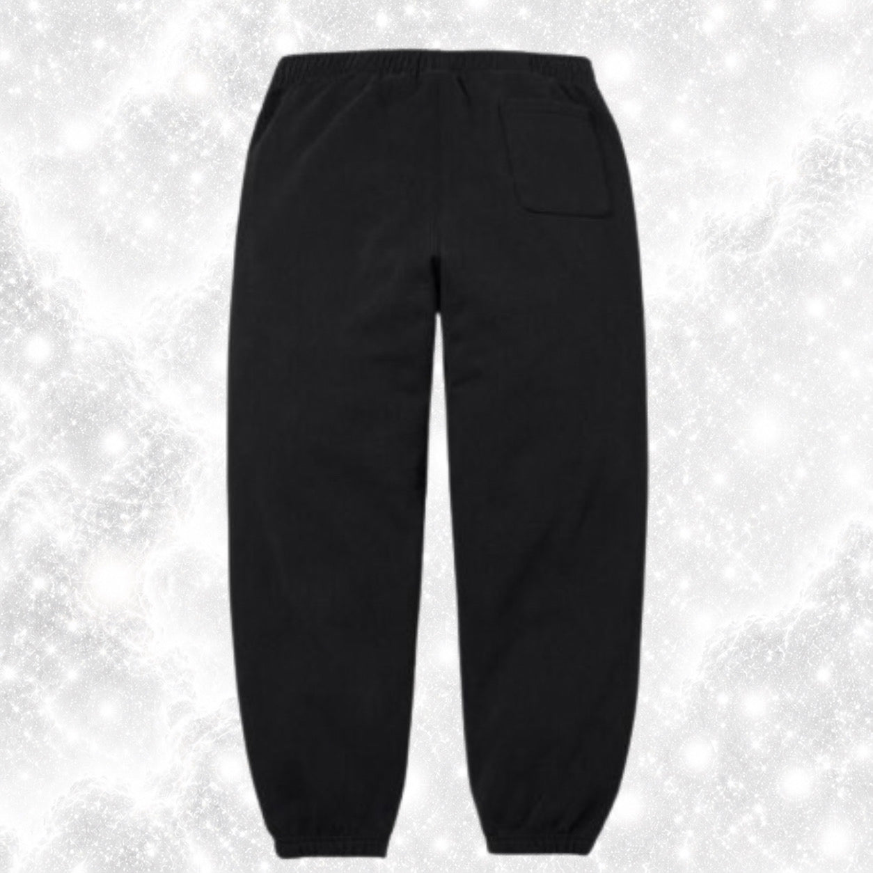 SUP BLACK SWEATPANTS