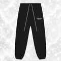 COZY BLACK SWEATPANTS