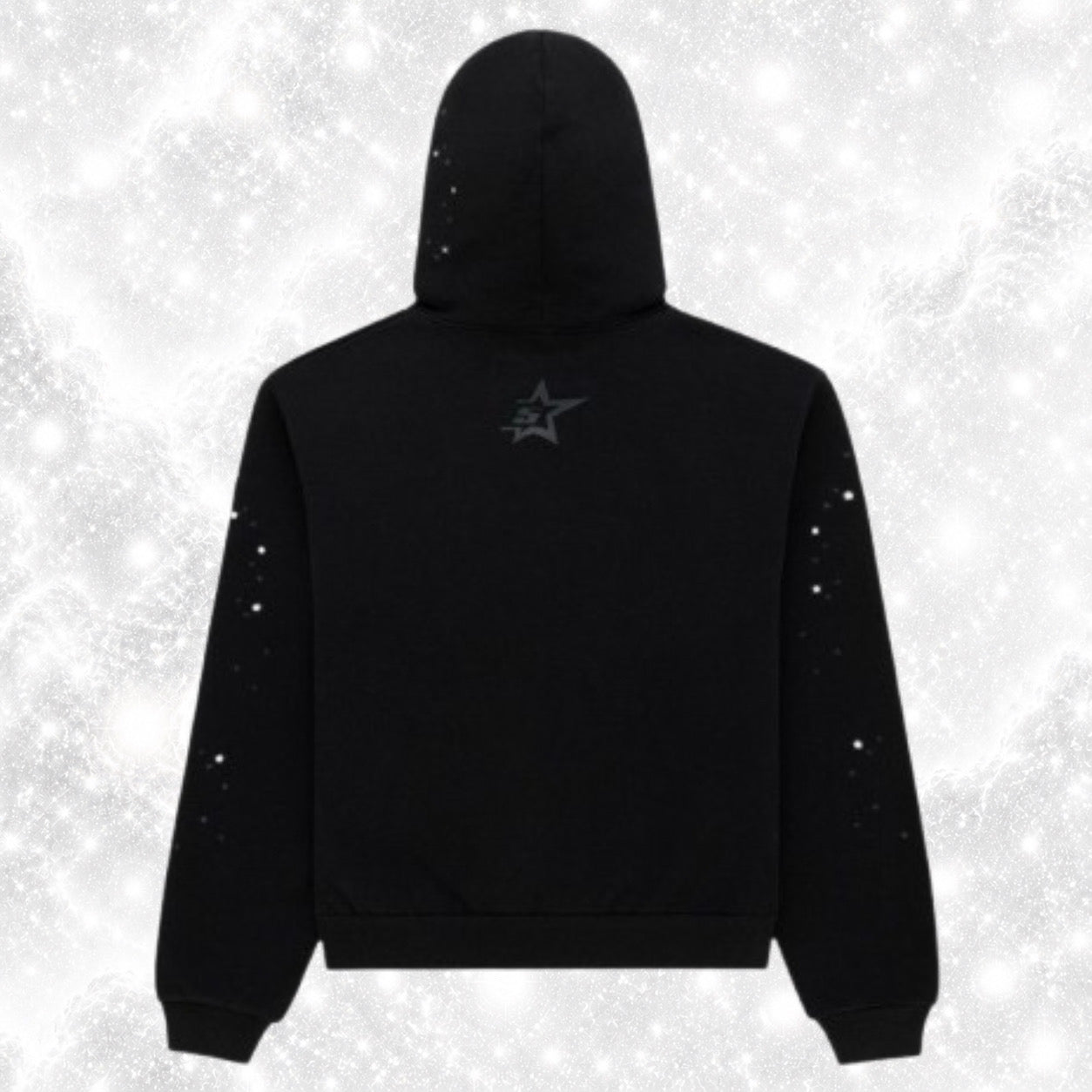 SP5 BLACK RHINESTONE V2 HOODIE