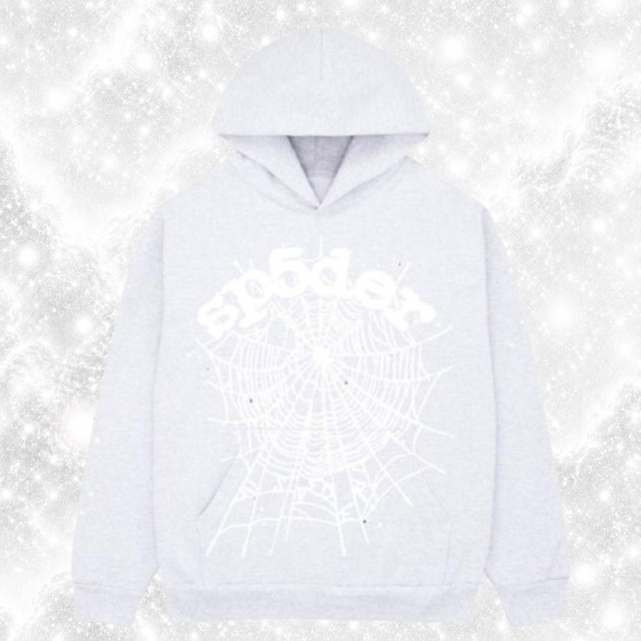 SP5 HEATHER GREY OG WEB HOODIE