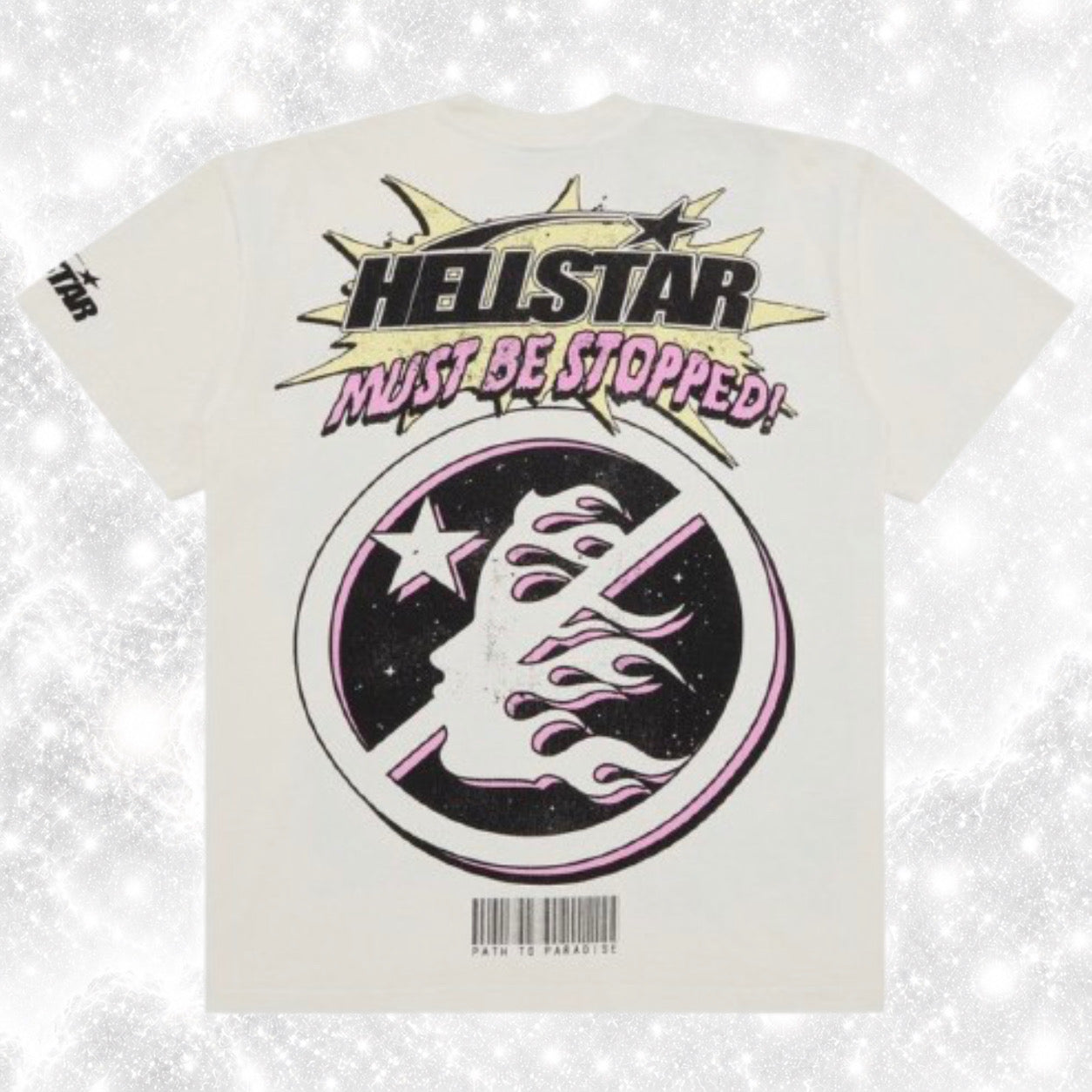 H3LLST4R TEE BREAKING NEWS WHITE