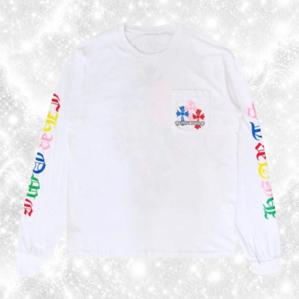 MULTICOLOR WHITE LONGSLEEVE