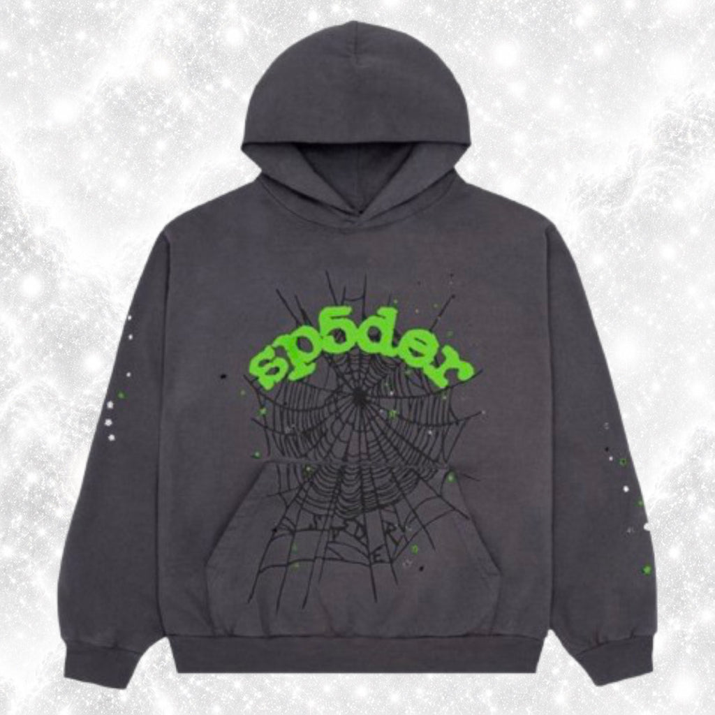SP5 SLATE GREY WAIT WEB HOODIE