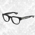 BLACK CHROME GLASSES