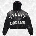 V4LE F0REVER CLASSICO ZIP UP HOODIE BLACK