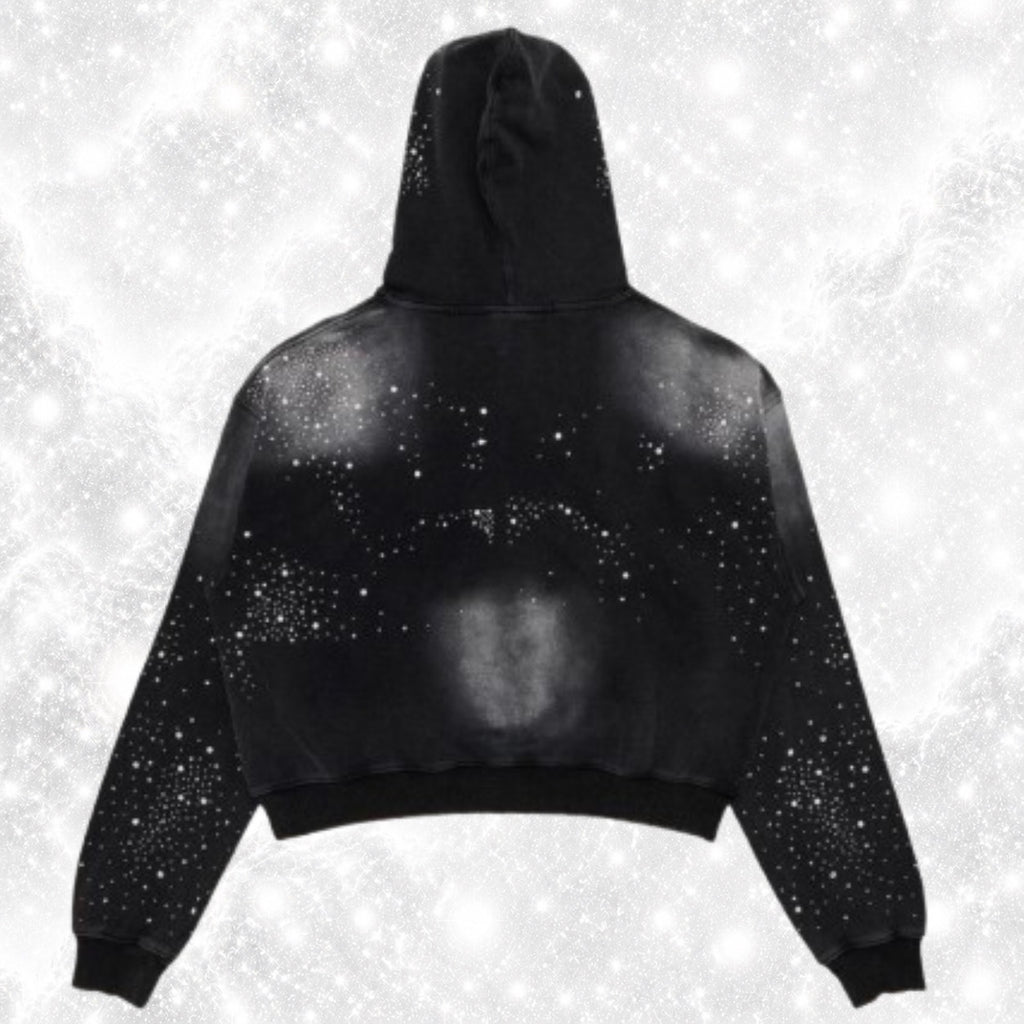 V4LE F0REVER CLASSICO ZIP UP HOODIE BLACK