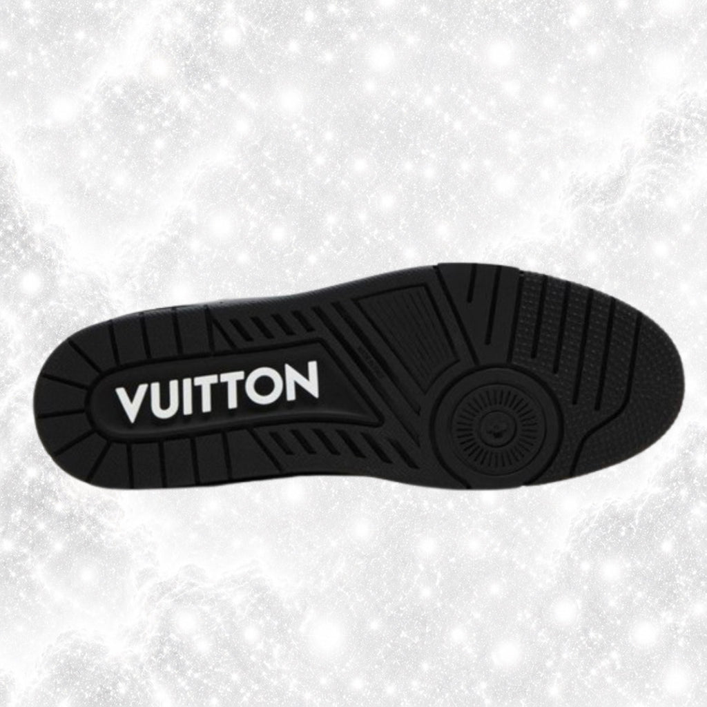 L0U1S VU1TT0N BLACK TRAINERS