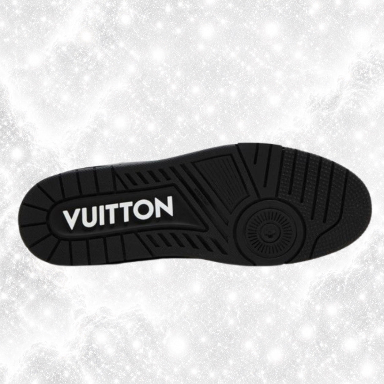 L0U1S VU1TT0N BLACK TRAINERS