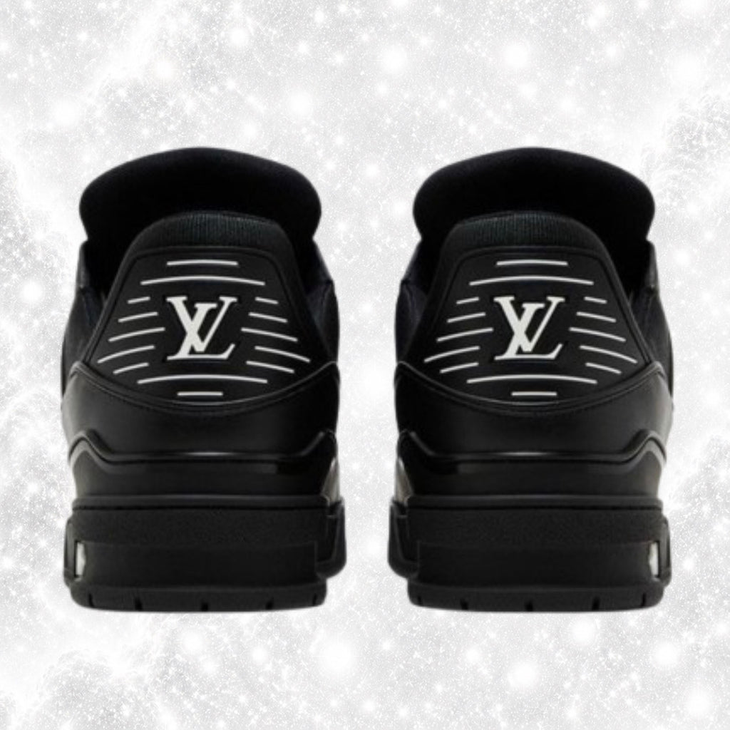 L0U1S VU1TT0N BLACK TRAINERS