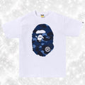 NAVY BLUE BIG HEAD BAP TEE