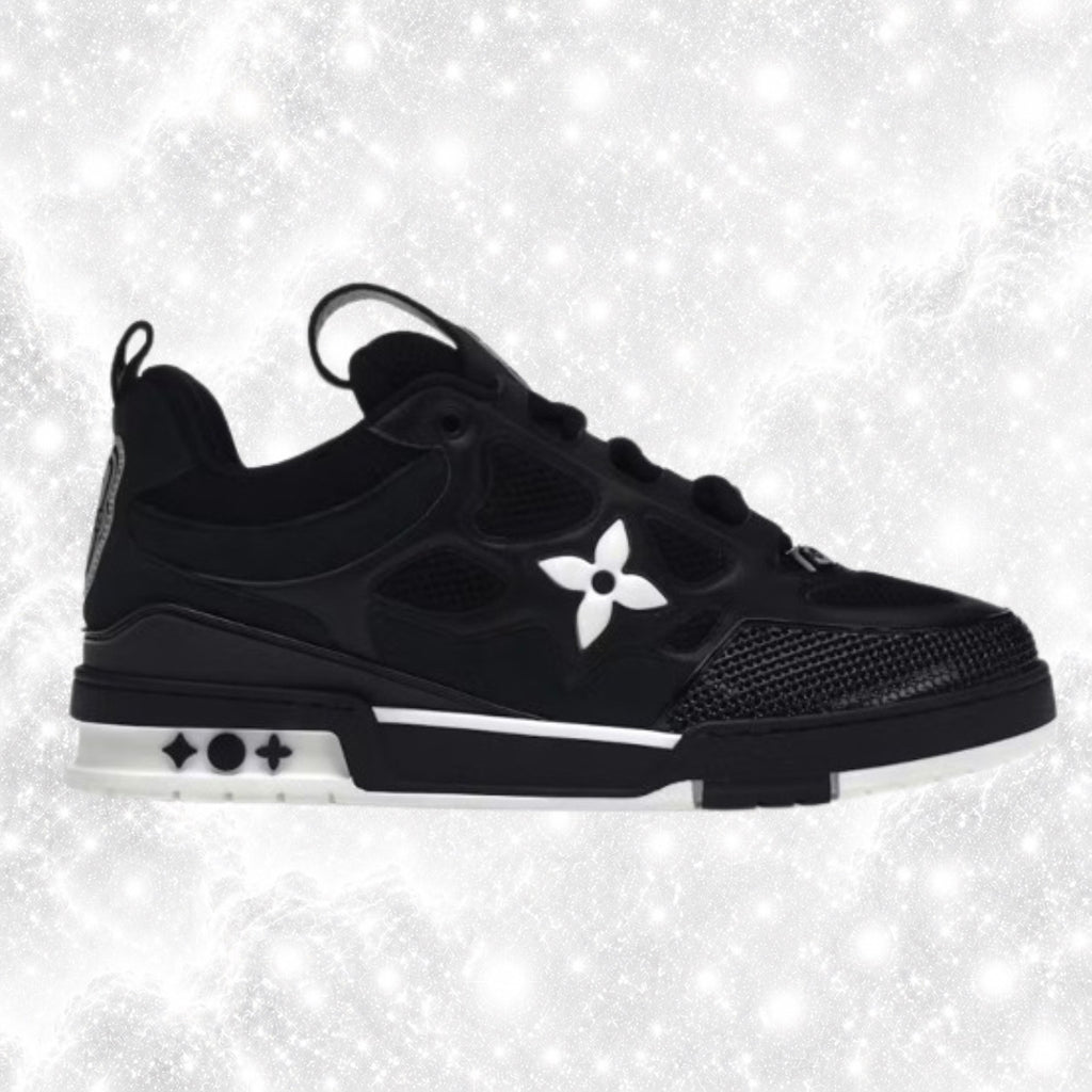 L0IUS VU1TT0N SKATES BLACK WHITE