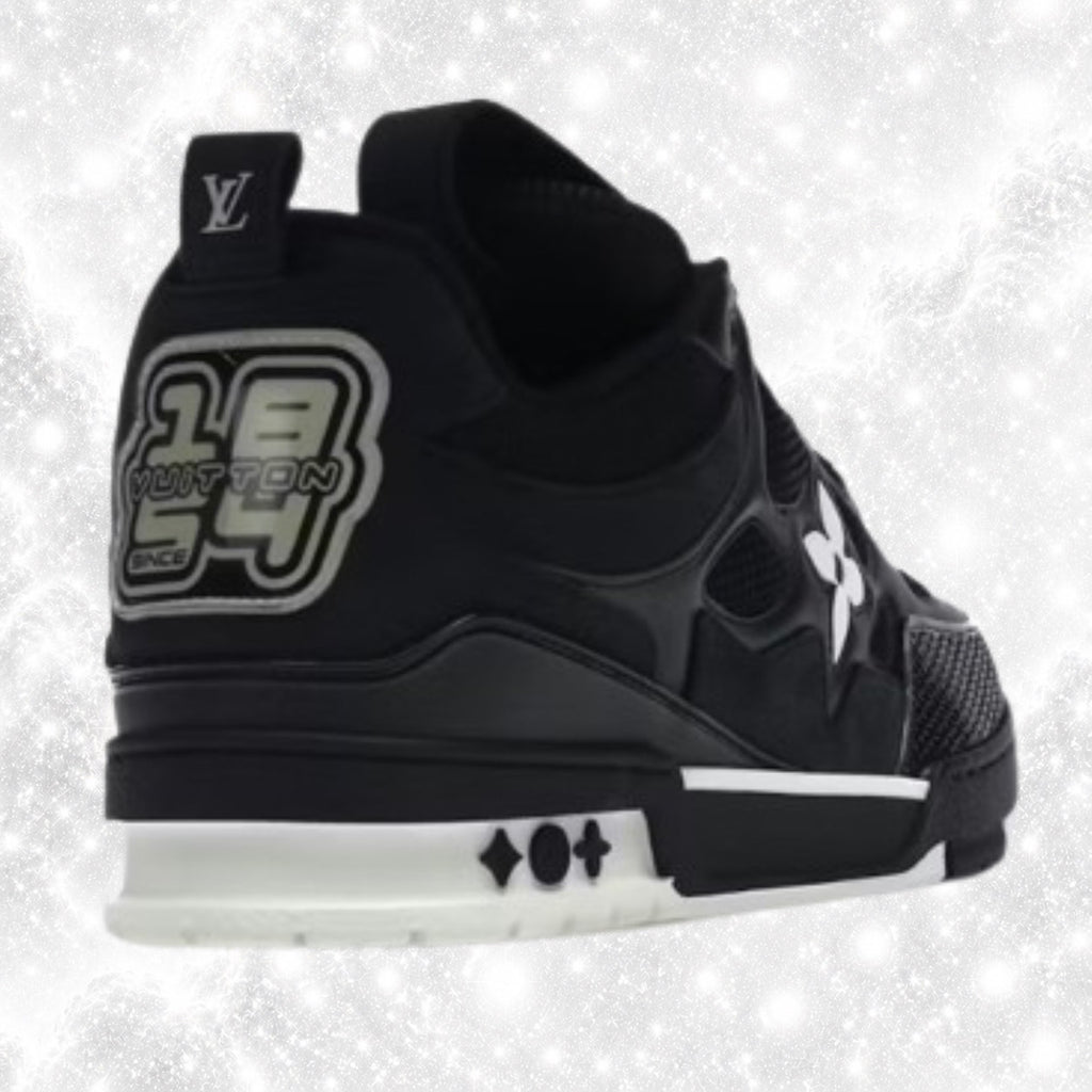 L0IUS VU1TT0N SKATES BLACK WHITE