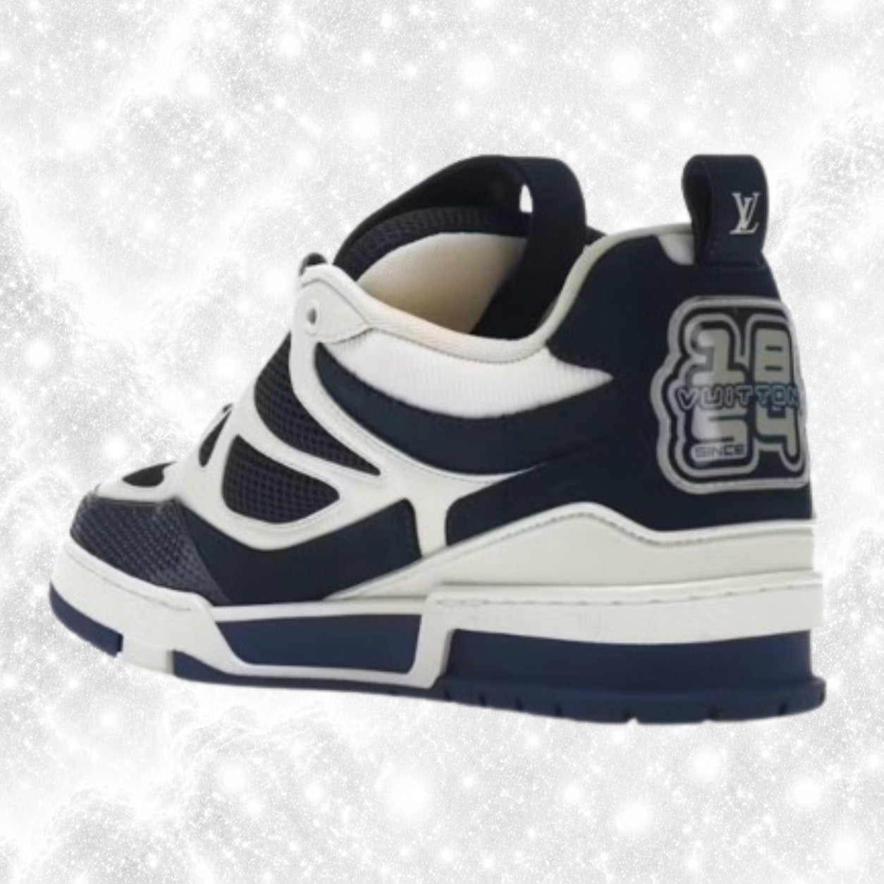 L0IUS VU1TT0N SKATES MARINE WHITE