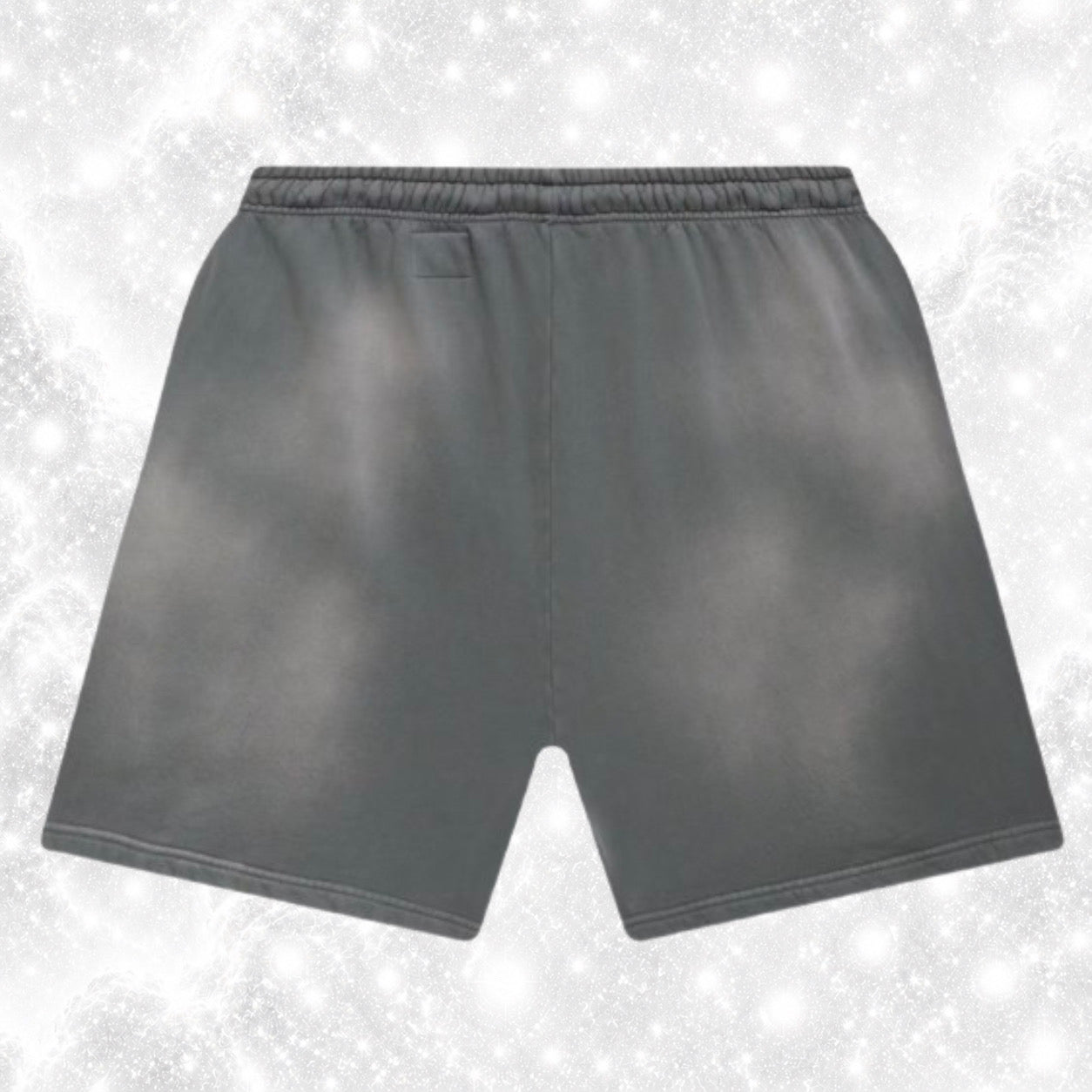 H3LLST4R FLAME SHORTS GREY
