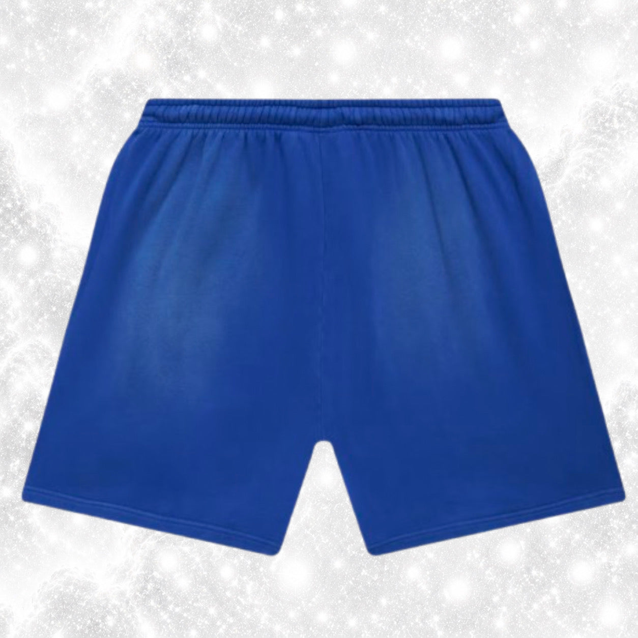 H3LLST4R FLAME SHORTS BLUE