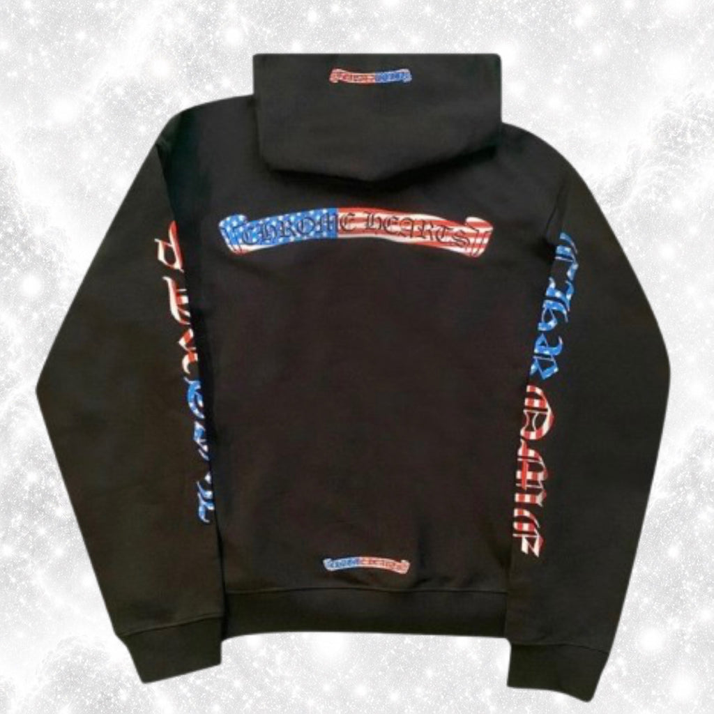 CHR0ME MATTY BOY 4TH OF JULY BLACK HOODIE