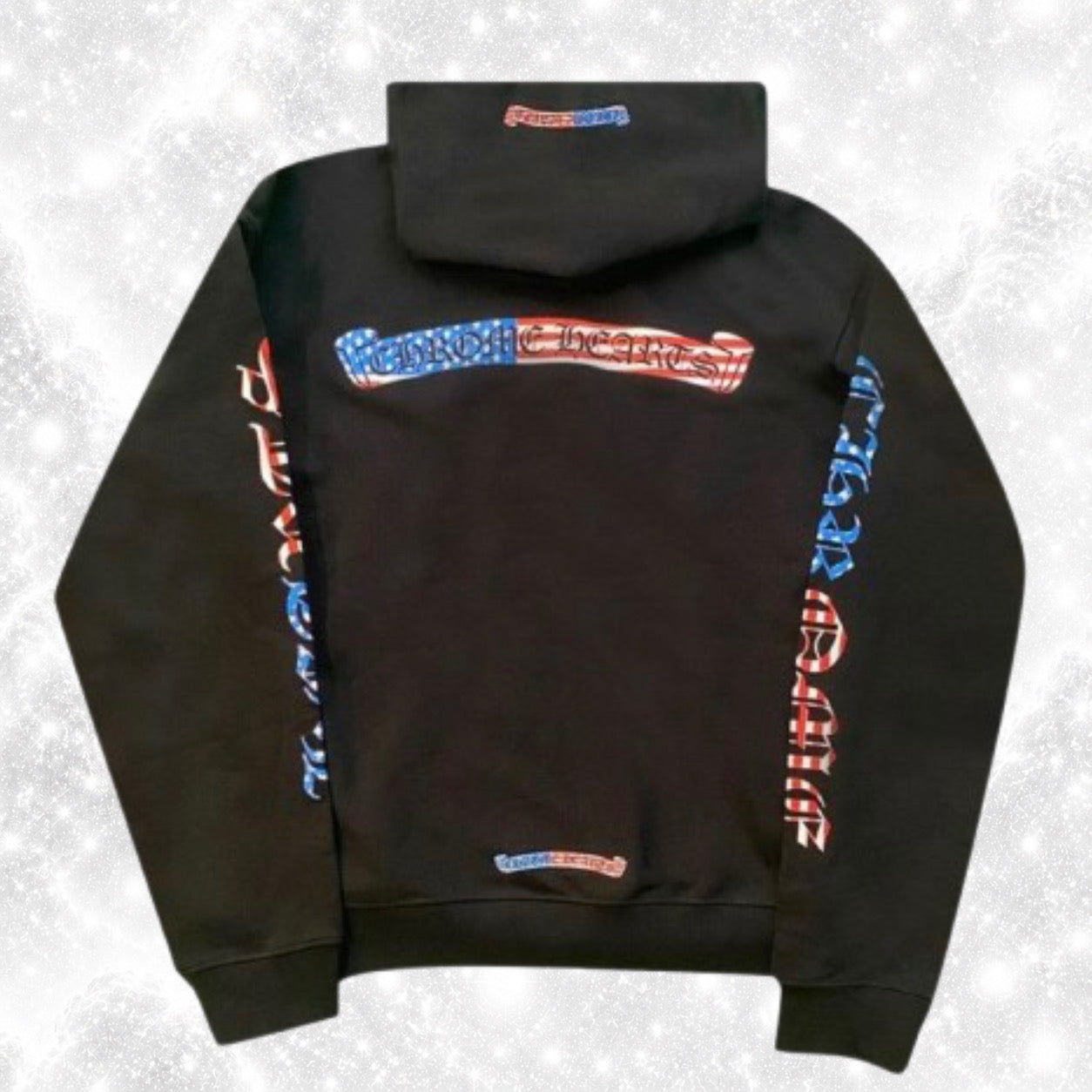 CHR0ME MATTY BOY 4TH OF JULY BLACK HOODIE