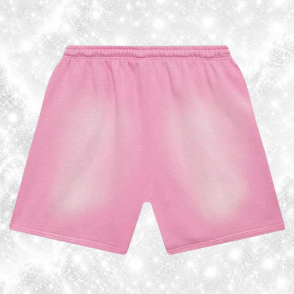 H3LLST4R FLAME SHORTS PINK