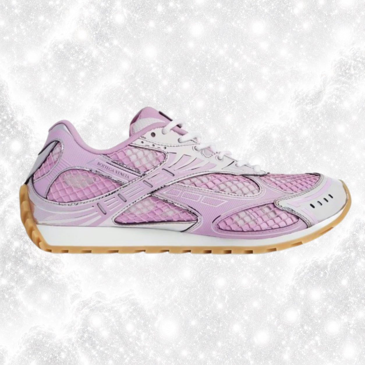 B0TTEG4 V3NET4 ORBIT PINK SNEAKERS